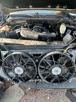 Silverado Efans  Sierra electric fans Tahoe Yukon