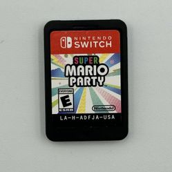 Nintendo Switch Game Cartridge Only Super Mario Party
