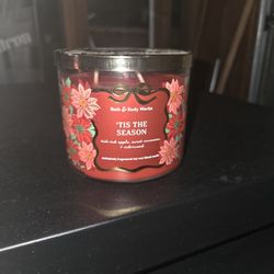 Bath And Body Works 3 Wick Candles 