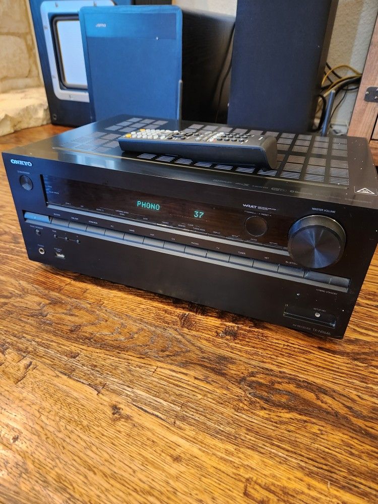 Onkyo TX TX-NR646 7.2 Channel Receiver Bluetooth, Wi-Fi