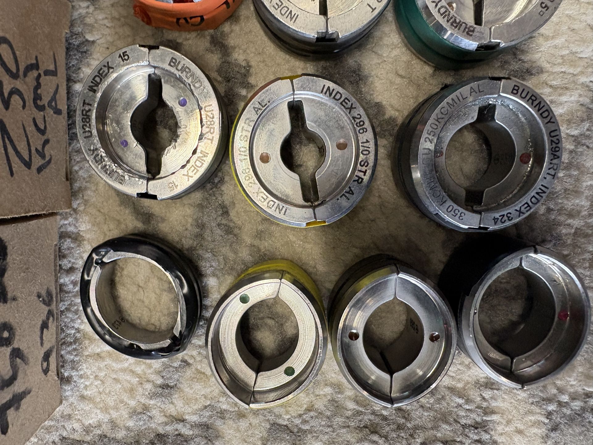 Burndy Hipress Crimping Dies