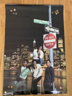 1980s Doug E. Fresh Poster