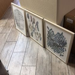 Three decorative frames