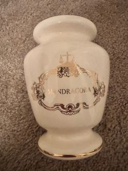 Mandragora Ceramic Apothecary Jar