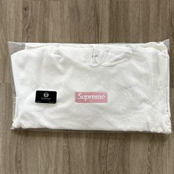 Supreme Box Logo Hooded Sweatshirt ‘White’ (FW25) - Size XXLarge