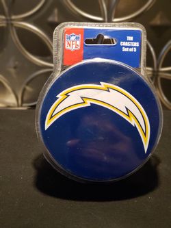 Chargers set of 5 coasters-unopened