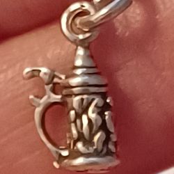 Sterling Silver " STEIN MUG" CHARM