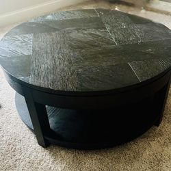 Round Lift Top Coffee Table