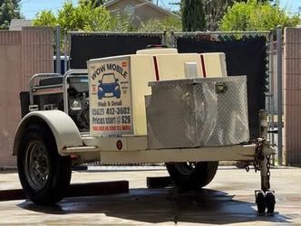 Auto Detailing & Carwash Trailer