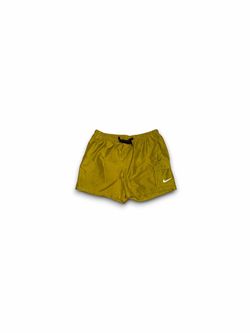 Nike Belted Packable 5" Volley L Shorts Olive NESSB522-314 Men's Large