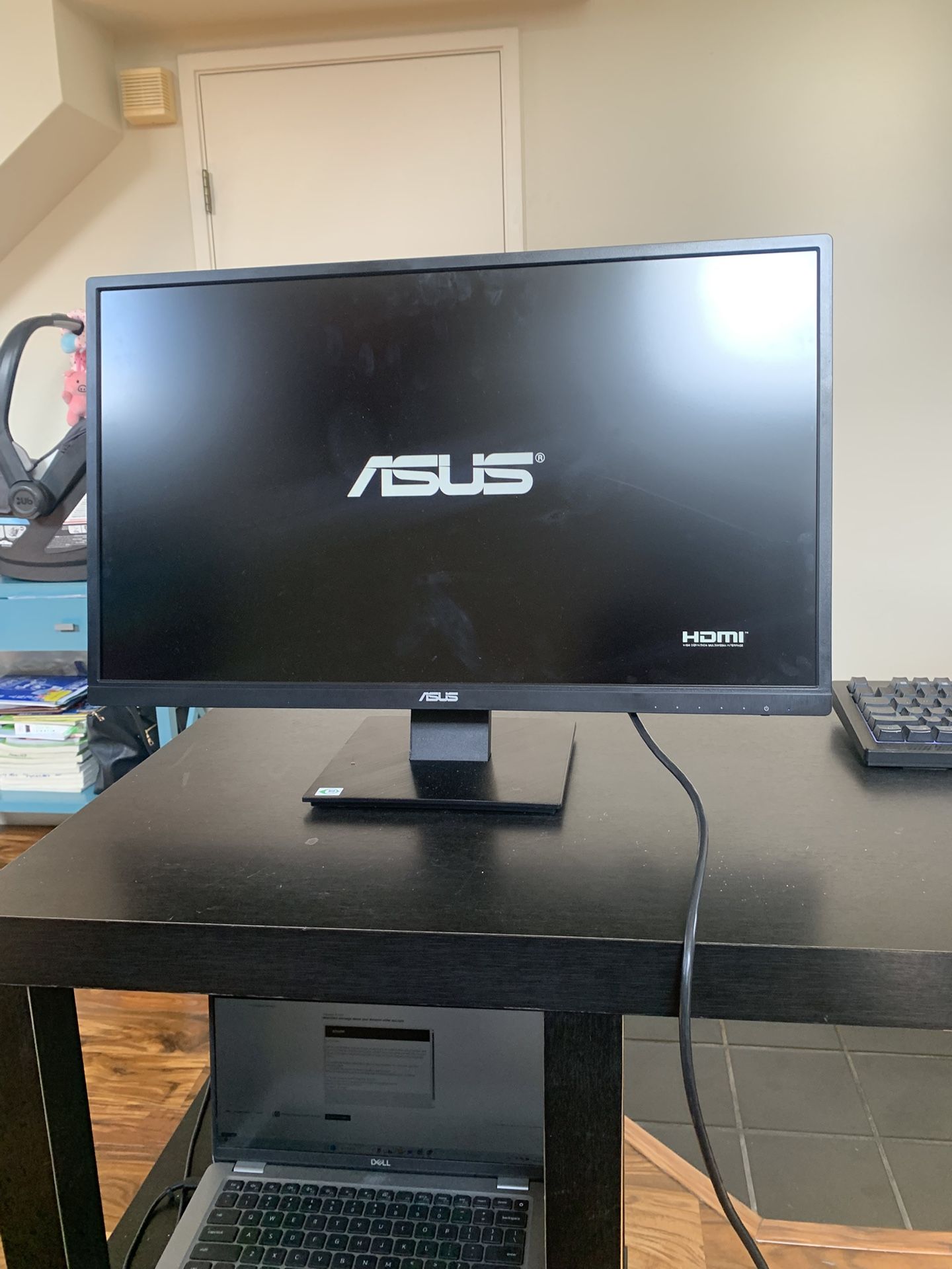 ASUS 27" 1080P Monitor - Full HD, Eye Care, Low Blue Light, Flicker-Free, VESA Mountable, Anti-Glare, D-Sub, HDMI Computer PC Monitor - VA279HAE