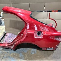 2018-2024 TOYOTA CAMRY REAR LEFT / RIGHT SIDE CLIP BODY QUARTER PANEL 3U5 EMOTINAL RED
