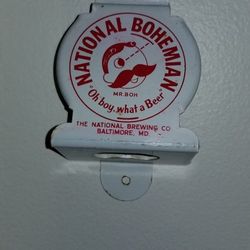 Antique National Bohemian Wall Mount Bottle Opener