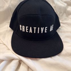 NEW Black Creative AF Cap - Firework one size