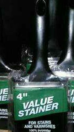 Stain & Varnish 4" Brushes! Brand new!