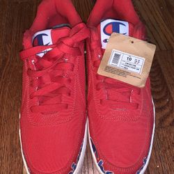 Champion Red Shoes
