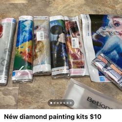 Diamond Art Kits $10 Each 