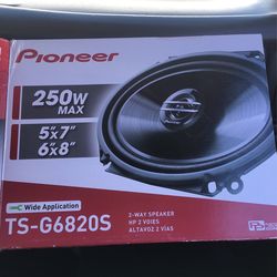 Pioneer 2 Way Speakers