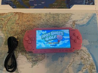 SONY PSP 1000 PINK LIMITED EDITION CONSOLE NEW BATTERY + CHARGING CORD