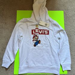 Levis Mario Extra Small Hoodie Sweater Nintendo XS Levi’s 