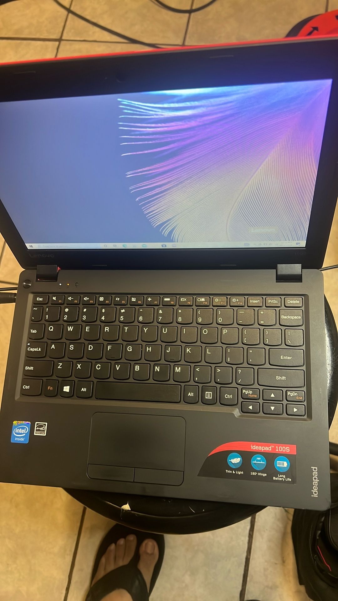 - Lenovo - IdeaPad 100s 11.6" Laptop
