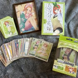 Quintessential Quintuplets Yotsuba Collectors Cards And Accessories