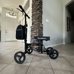 Knee Scooter Walker Brand New With Suspension And Adjustable Hight 