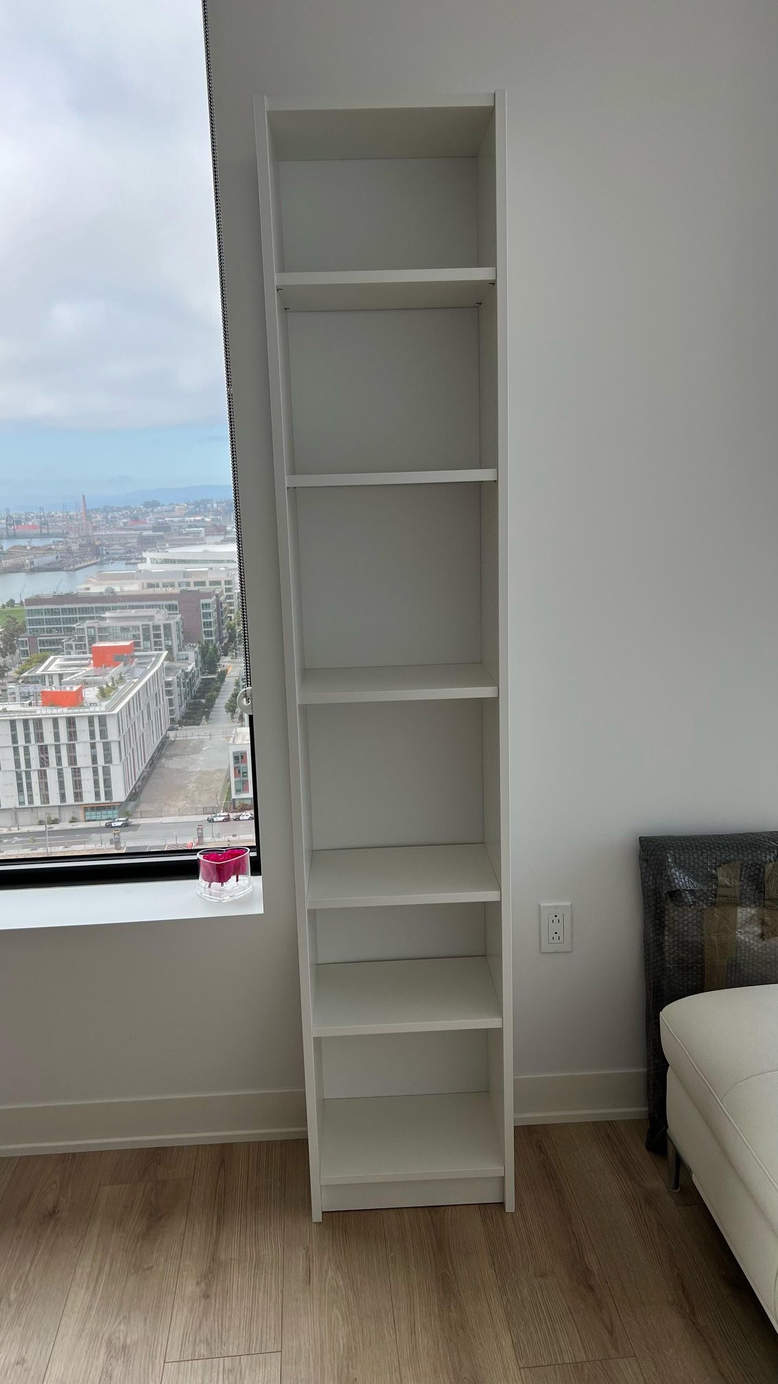IKEA Billy (tall slim white bookcase)
