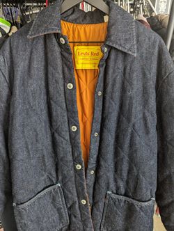 Size XS Levi's Red Men’s Original Denim Jacket Positively Superior Reversible