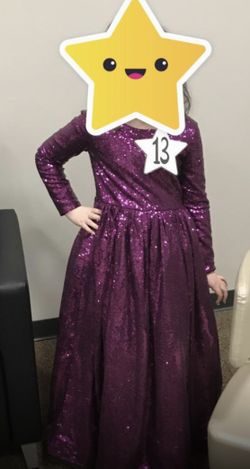 Flower Girl Purple Dress