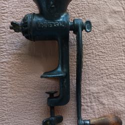 Antique Manual Food Grinder- For Collectors Or Preppers