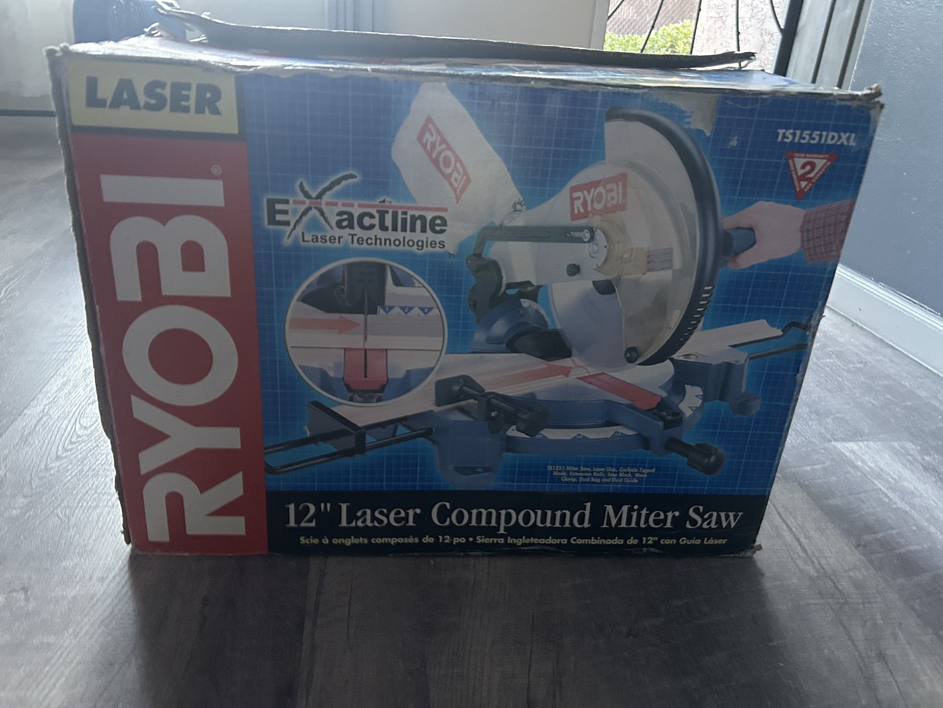 12” Laser Compound Miter Saw