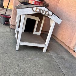 Custom Made Wooden Dog House 