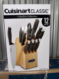 Cuisinart Classic ColorPro 12-Piece Knife Block Set