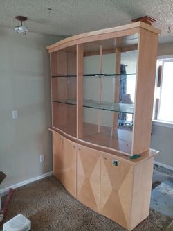 China hutch/bookcase/shelf