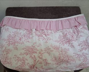 Kids Line Lady Pink Toile Diaper Holder – Rare Vintage Nursery Decor