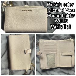 Michael Kors wristlet,phone holder,wallet $20