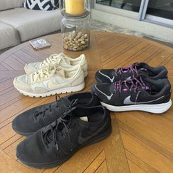Lot Of 3 Men’s Nike Shoes Size 10
