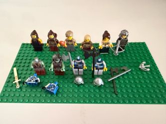 Lego medieval minifigure lot