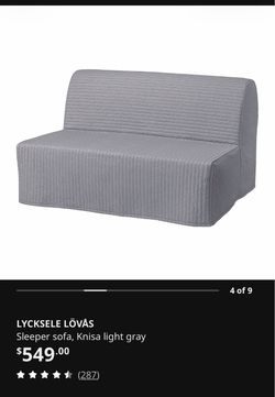 IKEA Sleeper Sofa Lycksele Lovas