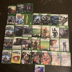 Xbox games, 360 and one