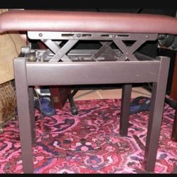 Professional adjustable Height Padded Piano bench