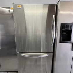 KITCHENAID 36” BOTTOM FREEZER REFRIGERATOR 