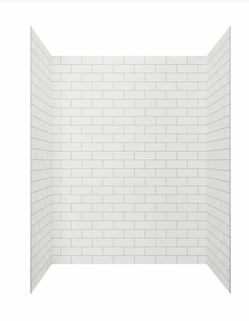 Passage Shower Wall Acrylic 60x32x84