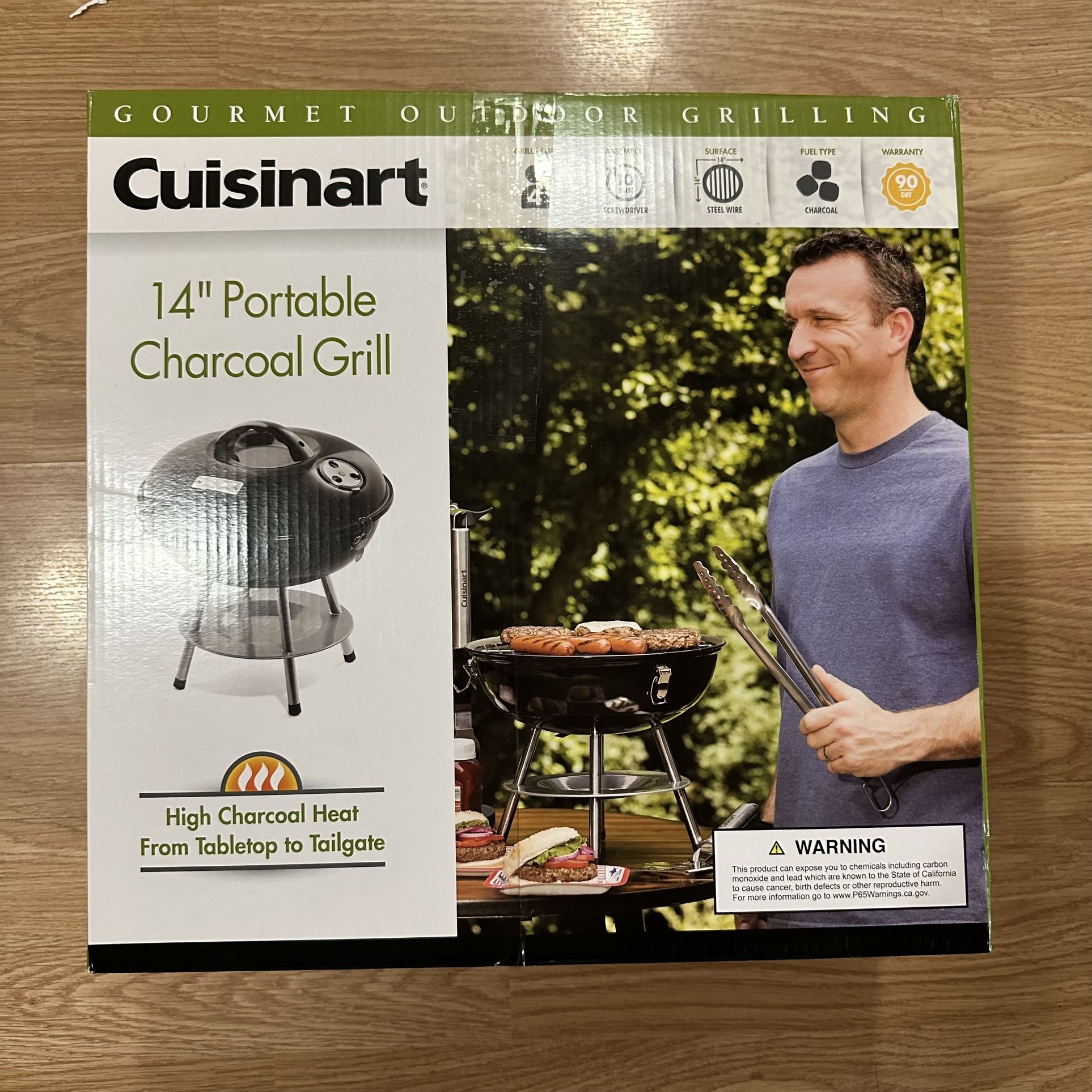 14” Portable Charcoal Grill (OBO)