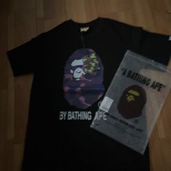 “BAPE” Purple Camo Shirt 