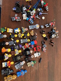 Lego minifigure Lot
