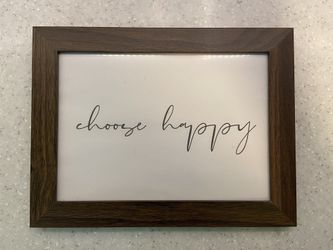 Choose Happy Wall Decor