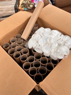Uline cardboard mailing tubes (50) 2 x 13 1/4 inch