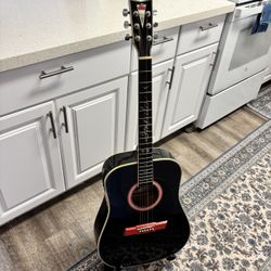 Esteban Chevy Impala 50th Anniversary Acoustic Guitar – Limited Edition